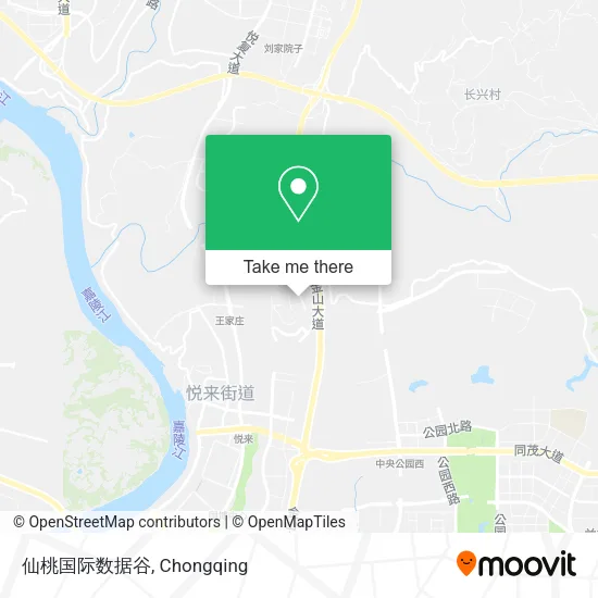 仙桃国际数据谷 map