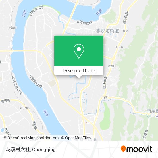 花溪村六社 map