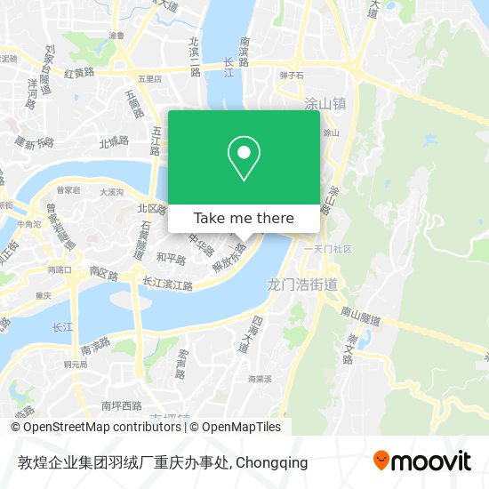 敦煌企业集团羽绒厂重庆办事处 map