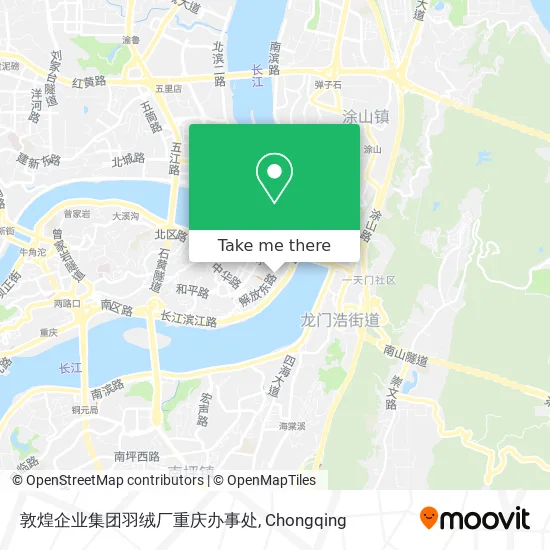 敦煌企业集团羽绒厂重庆办事处 map