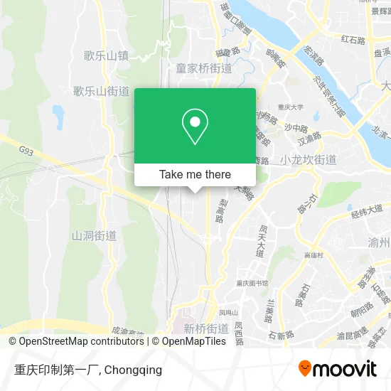 重庆印制第一厂 map