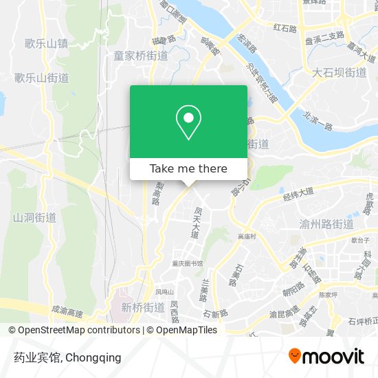 药业宾馆 map