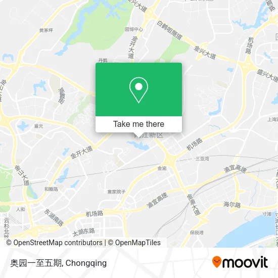 奥园一至五期 map