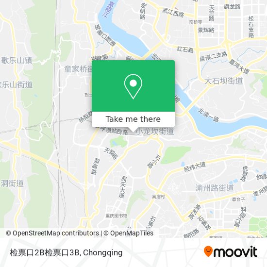 检票口2B检票口3B map