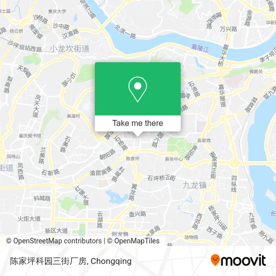 陈家坪科园三街厂房 map