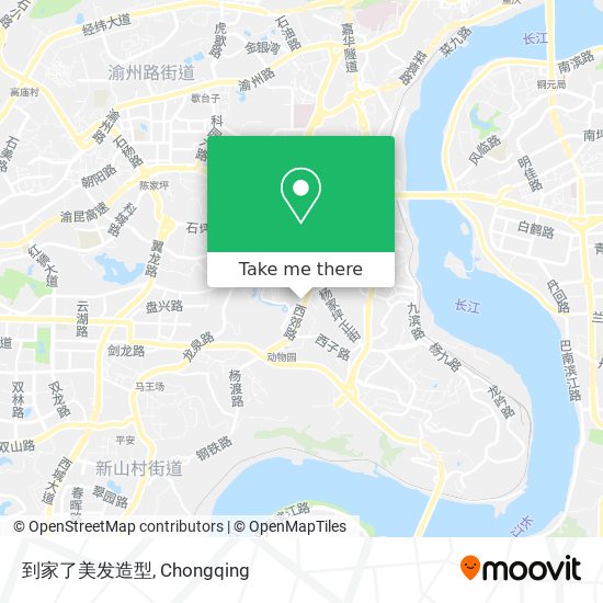 到家了美发造型 map