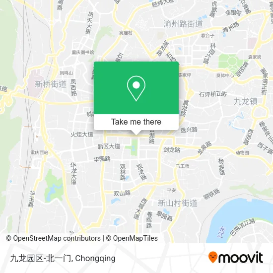 九龙园区-北一门 map