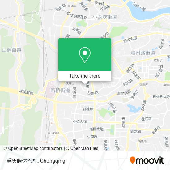重庆腾达汽配 map