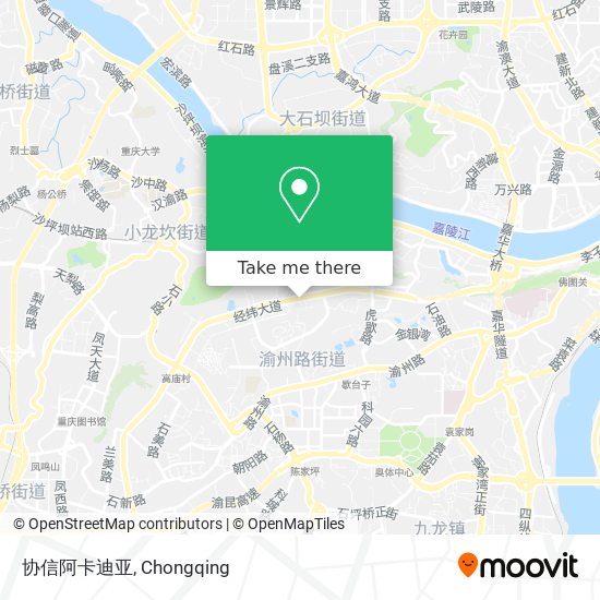 协信阿卡迪亚 map