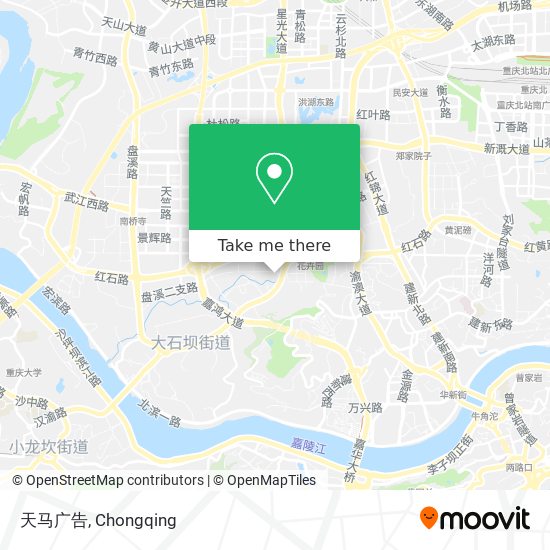 天马广告 map