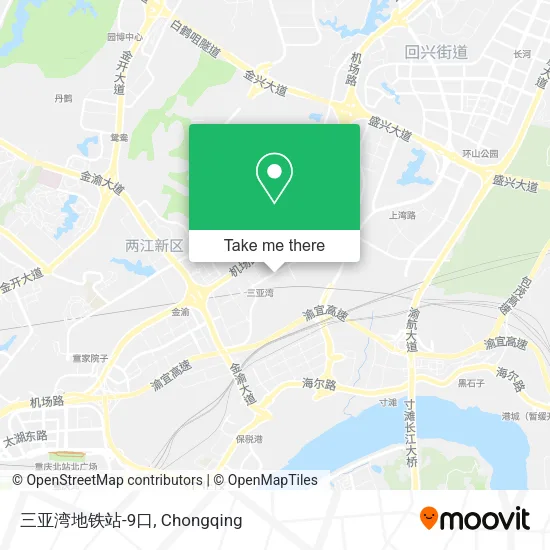 三亚湾地铁站-9口 map