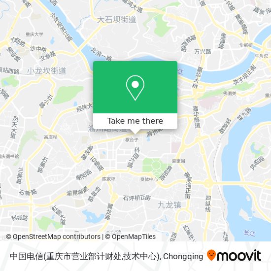 中国电信(重庆市营业部计财处,技术中心) map