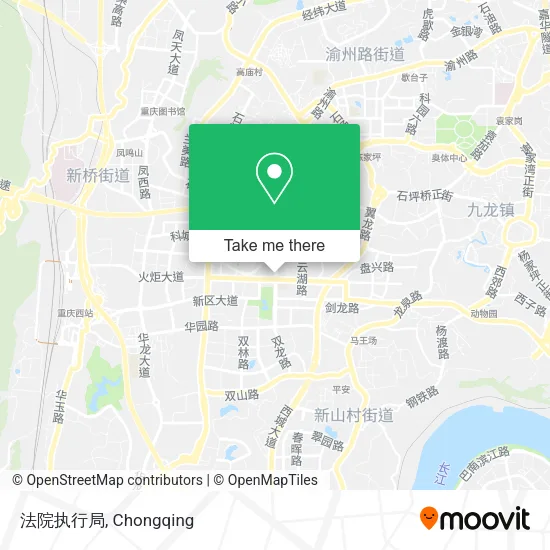 法院执行局 map
