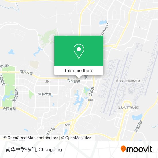 南华中学-东门 map