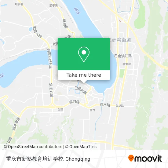 重庆市新塾教育培训学校 map