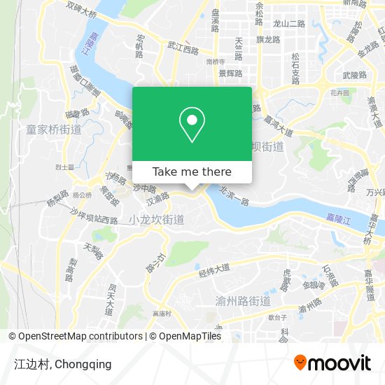 江边村 map