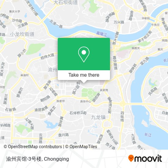 渝州宾馆-3号楼 map