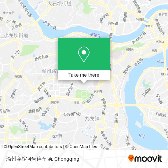 渝州宾馆-4号停车场 map