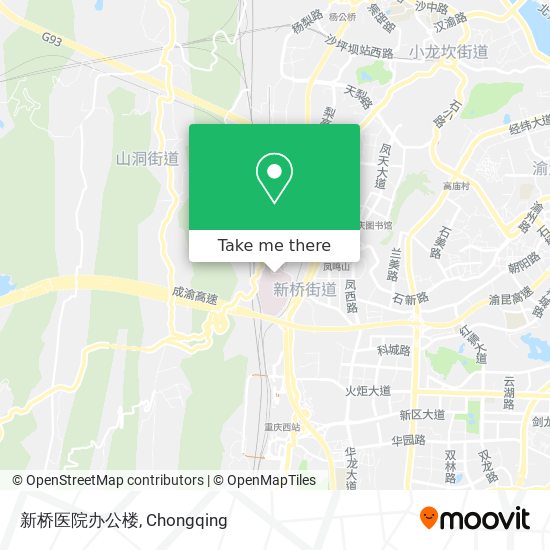 新桥医院办公楼 map