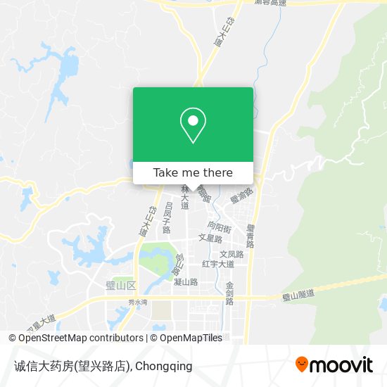 诚信大药房(望兴路店) map