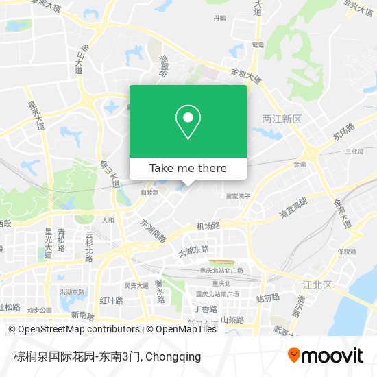 棕榈泉国际花园-东南3门 map