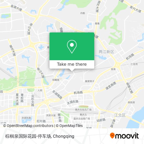 棕榈泉国际花园-停车场 map