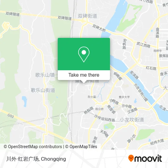 川外·红岩广场 map