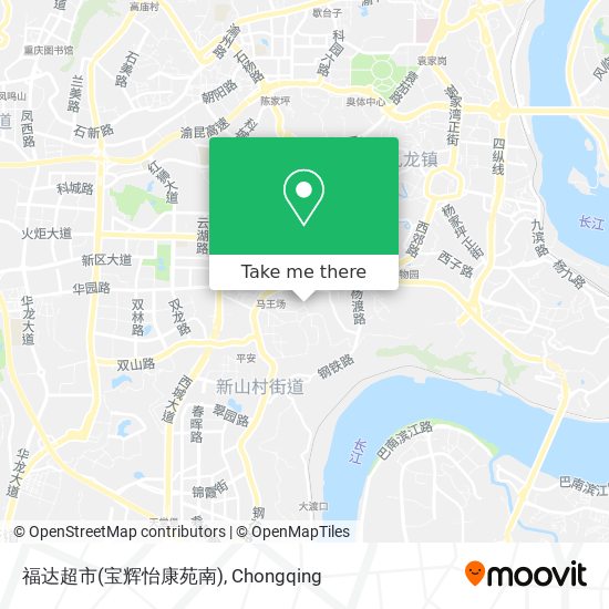 福达超市(宝辉怡康苑南) map