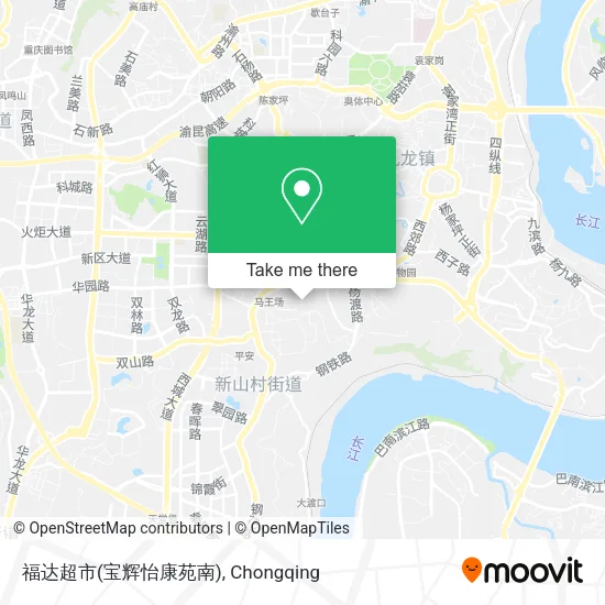 福达超市(宝辉怡康苑南) map