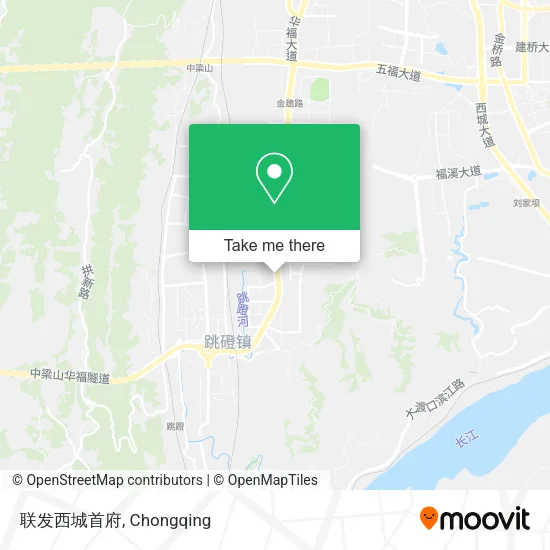 联发西城首府 map