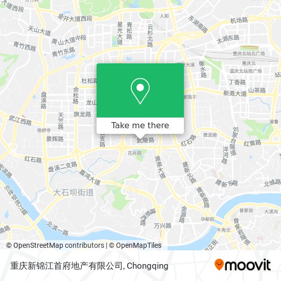 重庆新锦江首府地产有限公司 map