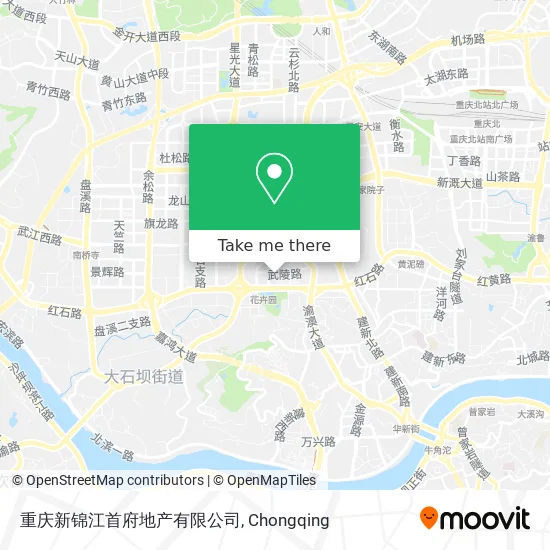 重庆新锦江首府地产有限公司 map