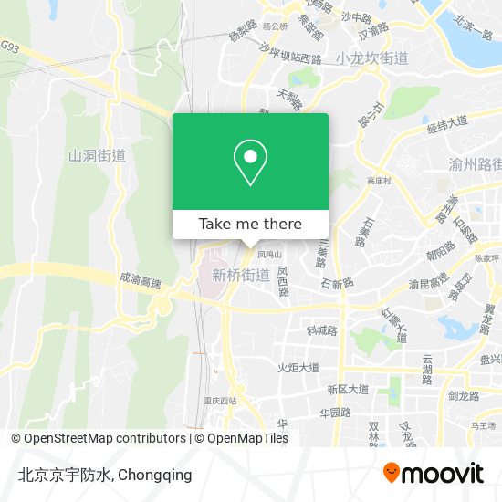 北京京宇防水 map