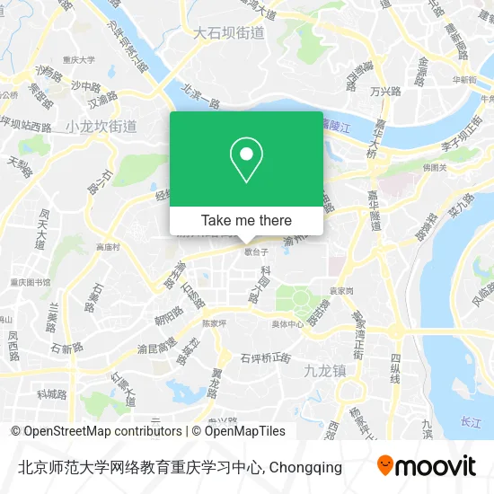 北京师范大学网络教育重庆学习中心 map