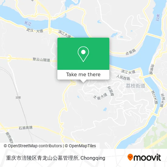 重庆市涪陵区青龙山公墓管理所 map