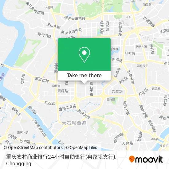 重庆农村商业银行24小时自助银行(冉家坝支行) map