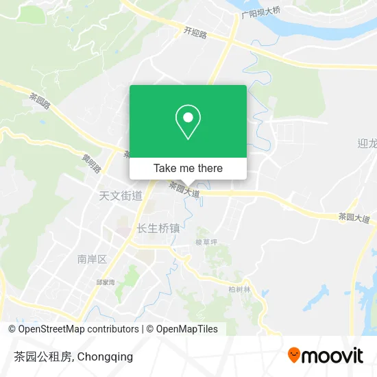 茶园公租房 map