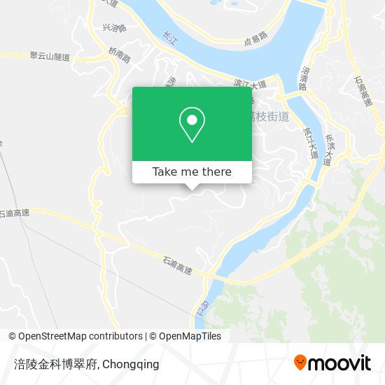 涪陵金科博翠府 map