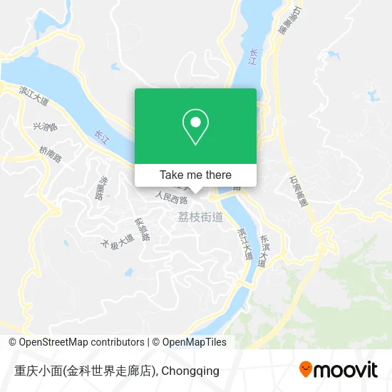 重庆小面(金科世界走廊店) map