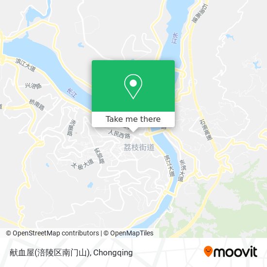 献血屋(涪陵区南门山) map