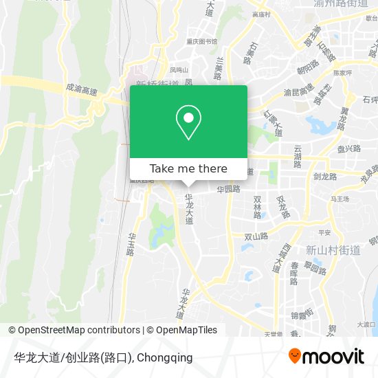 华龙大道/创业路(路口) map