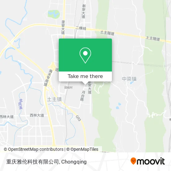 重庆雅伦科技有限公司 map