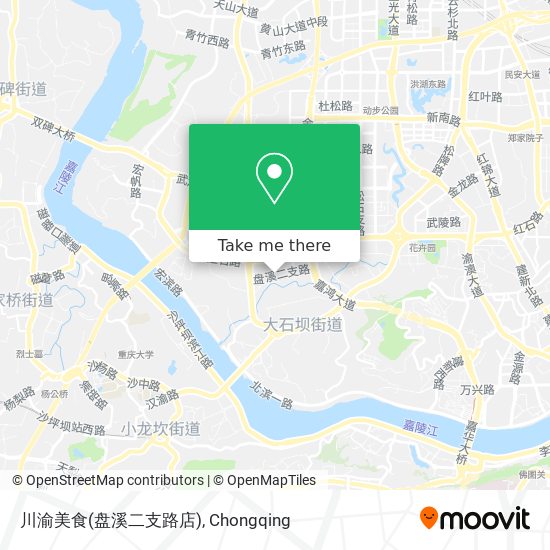 川渝美食(盘溪二支路店) map