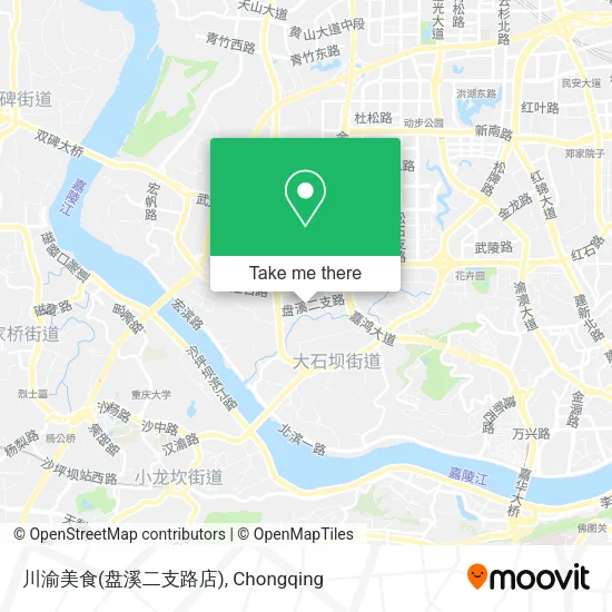 川渝美食(盘溪二支路店) map