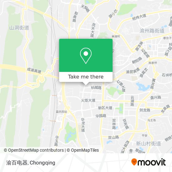 渝百电器 map