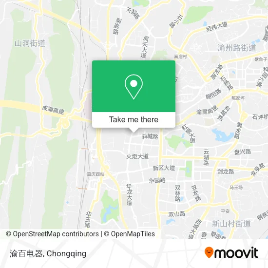 渝百电器 map