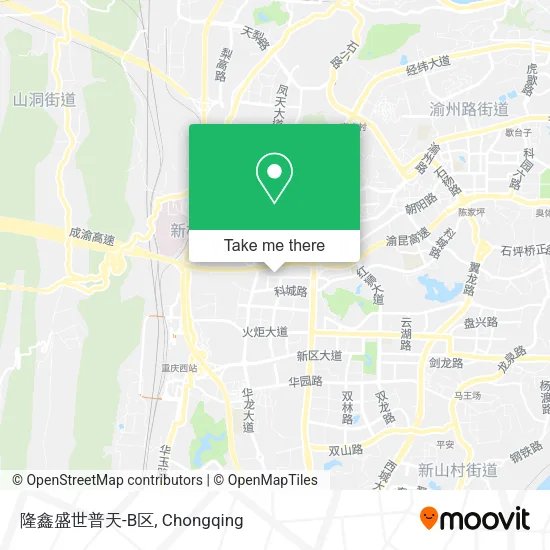 隆鑫盛世普天-B区 map