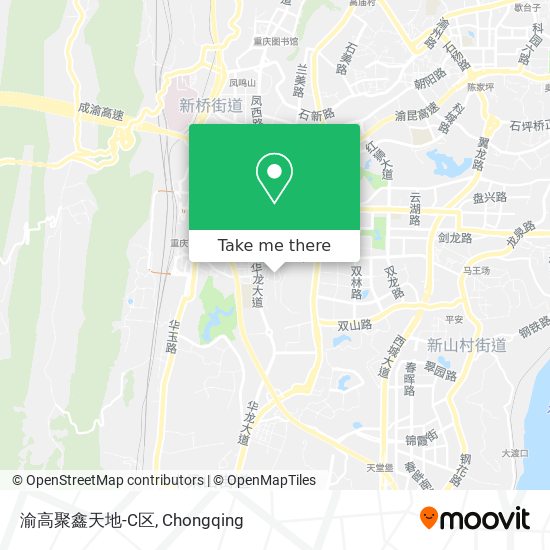 渝高聚鑫天地-C区 map