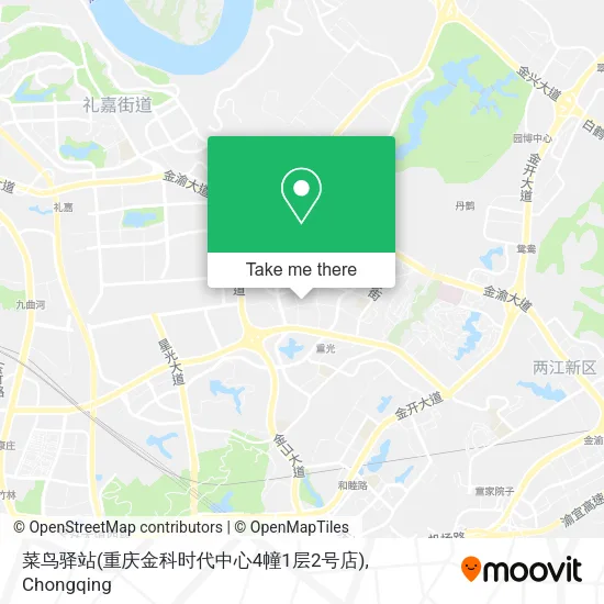菜鸟驿站(重庆金科时代中心4幢1层2号店) map