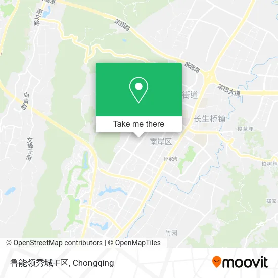 鲁能领秀城-F区 map